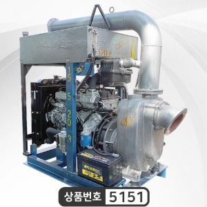 DKWP-150K 토목양수기 디젤양수기 6인치 토출분당4000ℓ/총양정26M